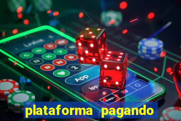 plataforma pagando no cadastro slots